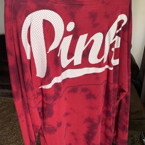 Tie dye PINK pullover/sweatshirt